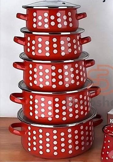 Set emajliranih šerpi König KO-5EM – Kvalitet i praktičnost za svaku na lalafo.rs — 1 Set emajliranih šerpi König KO-5EM – Kvalitet i praktičnost za svaku — 1