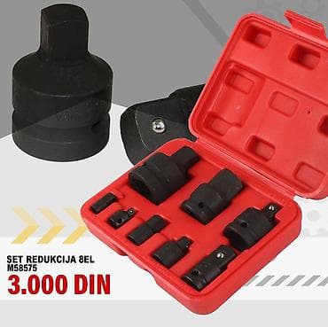 Set redukcija 8 delova – M58575 - Komplet adaptera za nasadne na lalafo.rs — 1 Set redukcija 8 delova – M58575 - Komplet adaptera za nasadne — 1