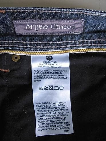 Angelo Litrico farmerke, plave boje, velicina - mere poluobim struka na lalafo.rs — 5 Angelo Litrico farmerke, plave boje, velicina - mere poluobim struka — 5