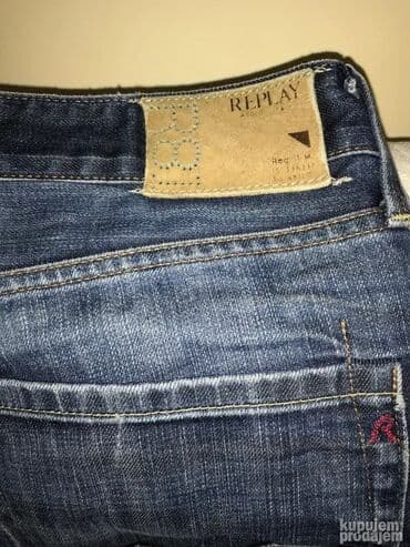 Original Replay farmerice 32/33 100% cotton Polustruk 45cm, duzina na lalafo.rs Original Replay farmerice 32/33 100% cotton Polustruk 45cm, duzina