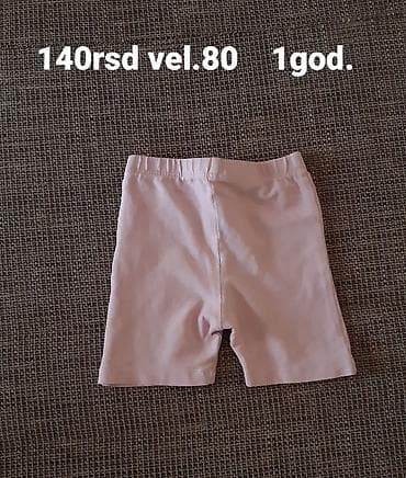 Dečje šortsice za devojčice, svetloroze boje. Mekan, rastegljiv na lalafo.rs Dečje šortsice za devojčice, svetloroze boje. Mekan, rastegljiv