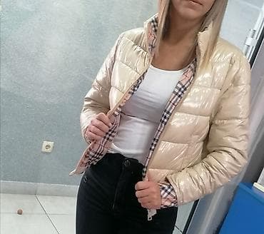 Burbary bela i krem lakovana jakna savrsene uvoz francuska bela vel na lalafo.rs — 8 Burbary bela i krem lakovana jakna savrsene uvoz francuska bela vel — 8