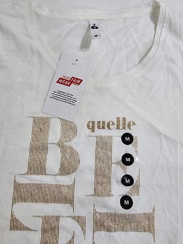 sako laneni: Bela ženska majica kratkih rukava sa okruglim izrezom. Prednji print u at lalafo.rs — 2 sako laneni: Bela ženska majica kratkih rukava sa okruglim izrezom. Prednji print u — 2