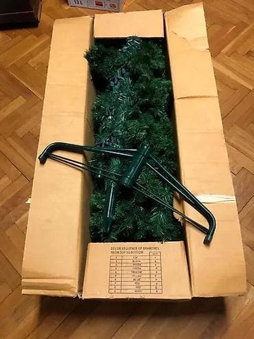 Holiday decorations: Velika veštačka jelka sa postoljem - Tip: veštačka božićna jelka at lalafo.rs — 4 Holiday decorations: Velika veštačka jelka sa postoljem - Tip: veštačka božićna jelka — 4