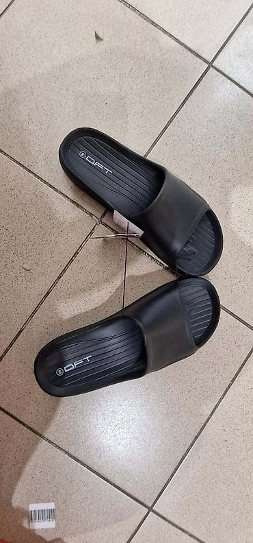 Muške papuče/slajd sandale DFT - Boja: crna, mat finiš - at lalafo.rs — 3 Muške papuče/slajd sandale DFT - Boja: crna, mat finiš - — 3