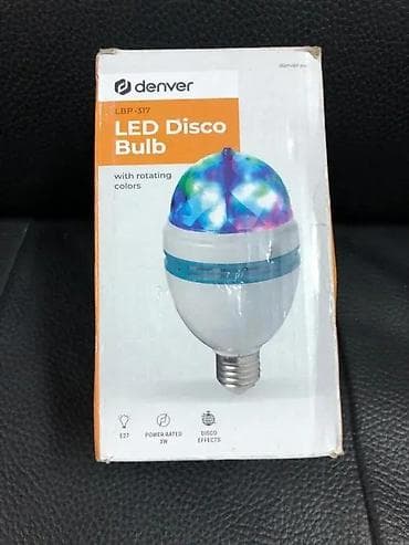 Home & Garden: DENVER LBP-317 LED Disco Bulb - LED disko sijalica sa rotirajućim at lalafo.rs — 2 Home & Garden: DENVER LBP-317 LED Disco Bulb - LED disko sijalica sa rotirajućim — 2