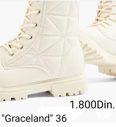 Nove Graceland ženske čizme, broj 36 - Boja: krem/bela - Model na lalafo.rs — 3 Nove Graceland ženske čizme, broj 36 - Boja: krem/bela - Model — 3