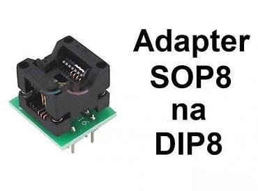 Adapter SOP8 na DIP8 (test/IC socket) - Pretvara SMD SOP8 (SOIC-8) na lalafo.rs Adapter SOP8 na DIP8 (test/IC socket) - Pretvara SMD SOP8 (SOIC-8)