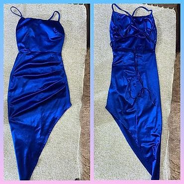 Saten mini haljine na tanke bretele, sa malo elastina, boja ciklama i na lalafo.rs Saten mini haljine na tanke bretele, sa malo elastina, boja ciklama i