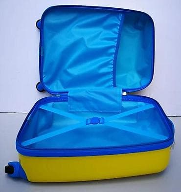 Backpacks, bags and suitcases: Dečji kofer sa motivom Miniona - Čvrsta ABS/PC školjka sa sjajnom at lalafo.rs — 2 Backpacks, bags and suitcases: Dečji kofer sa motivom Miniona - Čvrsta ABS/PC školjka sa sjajnom — 2