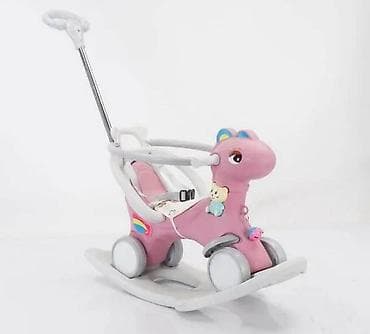 Dečji 3-u-1 guralica/ljuljaška u obliku jednoroga - Multifunkcionalni na lalafo.rs Dečji 3-u-1 guralica/ljuljaška u obliku jednoroga - Multifunkcionalni