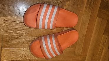 Ballet shoes: Adidas papuče u veličini 37. Bez mane, narandžasto bele at lalafo.rs — 2 Ballet shoes: Adidas papuče u veličini 37. Bez mane, narandžasto bele — 2