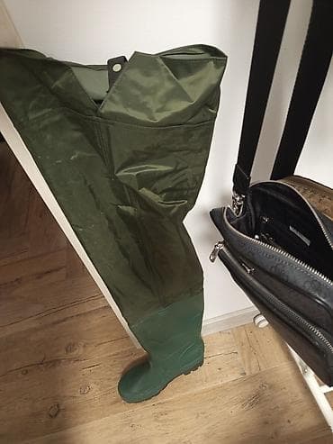 Safety work boots: Ribarske čizme do grudnog koša (waders) - Tip: kombinezon čizme sa at lalafo.rs — 1 Safety work boots: Ribarske čizme do grudnog koša (waders) - Tip: kombinezon čizme sa — 1