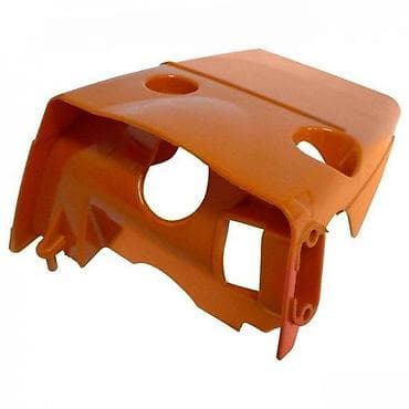 Plastični poklopac/obloga za motor motorne testere – narandžaste boje na lalafo.rs Plastični poklopac/obloga za motor motorne testere – narandžaste boje