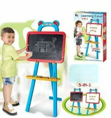 Tabla za Pisanje i Crtanje sa Markerima i Kredama Opis na lalafo.rs Tabla za Pisanje i Crtanje sa Markerima i Kredama Opis