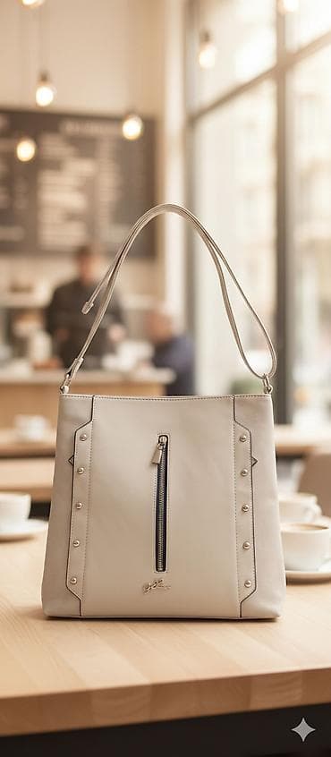 Ženska torba – elegantna šoper/rame torba u bež nijansi - Materijal na lalafo.rs Ženska torba – elegantna šoper/rame torba u bež nijansi - Materijal