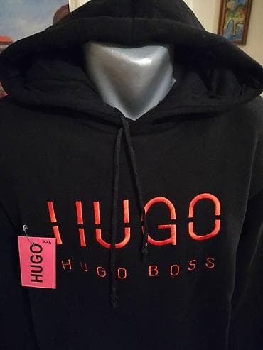 Novi muski pamucni duksevi sa kapuljacom Hugo Boss Dva modela Novo na lalafo.rs — 1 Novi muski pamucni duksevi sa kapuljacom Hugo Boss Dva modela Novo — 1