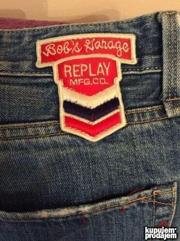 Original Replay farmericem 36 100% cotton Polustruk 50cm duzina na lalafo.rs Original Replay farmericem 36 100% cotton Polustruk 50cm duzina