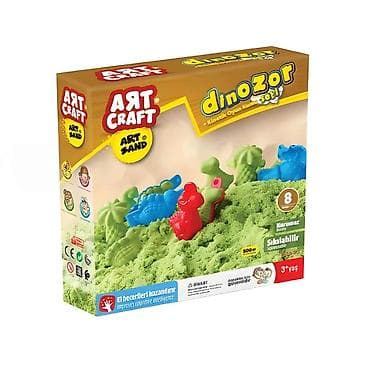 ART CRAFT – Dinozor Set, kinetički pesak za igru - Tematski set sa na lalafo.rs ART CRAFT – Dinozor Set, kinetički pesak za igru - Tematski set sa