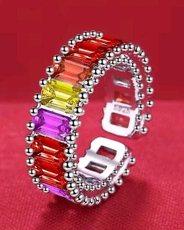 PRELEPE KVALITETNE PROSEBRENE RAZNOVRSNE PODESIVE PRSTENJE SA na lalafo.rs — 1 PRELEPE KVALITETNE PROSEBRENE RAZNOVRSNE PODESIVE PRSTENJE SA — 1