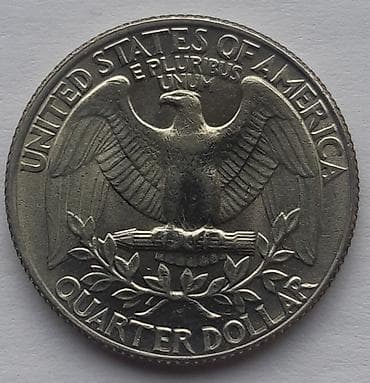 Američki kvartal (25 centi) – 1988 D - Nominala: Quarter Dollar (25¢) at lalafo.rs — 2 Američki kvartal (25 centi) – 1988 D - Nominala: Quarter Dollar (25¢) — 2