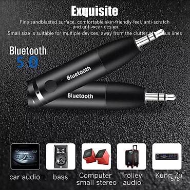 Electronics: Bluetooth Aux Handsfre Receiver Tip interfejsa: 3,5 mm Veličina at lalafo.rs — 5 Electronics: Bluetooth Aux Handsfre Receiver Tip interfejsa: 3,5 mm Veličina — 5