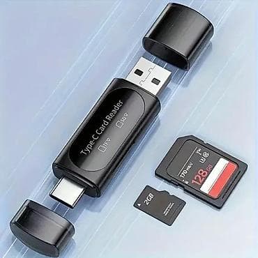 Čitač memorijskih kartica sa dva slota za USB tip C/USB A T. OPIS na lalafo.rs Čitač memorijskih kartica sa dva slota za USB tip C/USB A T. OPIS