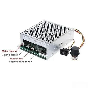 Home & Garden: Regulator brzine DC motora 10–50 V, 60 A (PWM) sa potenciometrom i at lalafo.rs — 1 Home & Garden: Regulator brzine DC motora 10–50 V, 60 A (PWM) sa potenciometrom i — 1
