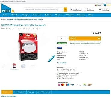 Home & Garden: Smartwares RM218 – detektor dima sa integrisanom baterijom - at lalafo.rs — 8 Home & Garden: Smartwares RM218 – detektor dima sa integrisanom baterijom - — 8
