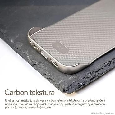 Maska Magsafe Carbon za iPhone 13 Pro 6.1 siva. Uz brzu dostavu i at lalafo.rs — 4 Maska Magsafe Carbon za iPhone 13 Pro 6.1 siva. Uz brzu dostavu i — 4