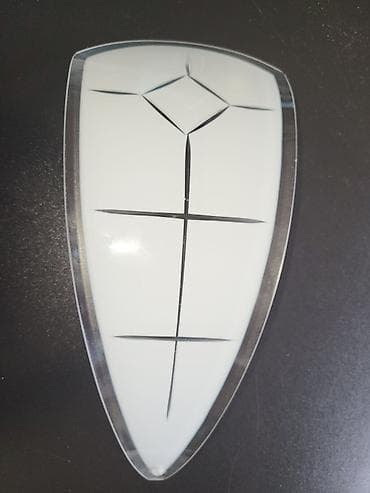 Akrilni ukrasni štit za lampu - Materijal: providni akril na lalafo.rs Akrilni ukrasni štit za lampu - Materijal: providni akril