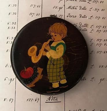 VTG 1950 dve ručno bajkovito slikane ukrasne ploče drvo deca. Vintage na lalafo.rs — 2 VTG 1950 dve ručno bajkovito slikane ukrasne ploče drvo deca. Vintage — 2