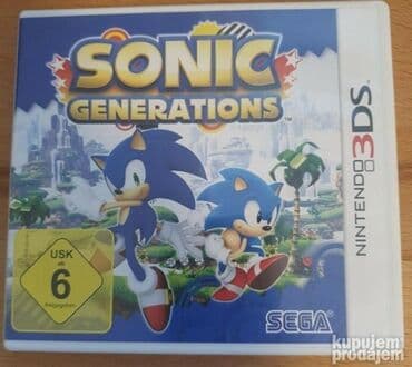 Prodajem original igru za Nintendo 3DS i 2DS konzole - Sonic na lalafo.rs Prodajem original igru za Nintendo 3DS i 2DS konzole - Sonic