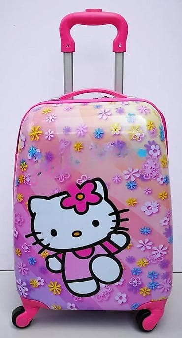 Travel suitcases and bags: Dečiji kofer na točkiće – motiv Hello Kitty - Tvrda školjka sa at lalafo.rs — 10 Travel suitcases and bags: Dečiji kofer na točkiće – motiv Hello Kitty - Tvrda školjka sa — 10