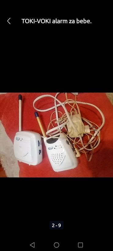 Toki Voki alarm za malu bebu
Mirjevo na lalafo.rs — 1 Toki Voki alarm za malu bebu
Mirjevo — 1