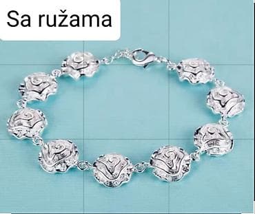 PRELEPE KVALITETNE POSREBRENE RAZNOVRSNE NARUKVICE SA ŽIGOM S925 na lalafo.rs — 2 PRELEPE KVALITETNE POSREBRENE RAZNOVRSNE NARUKVICE SA ŽIGOM S925 — 2