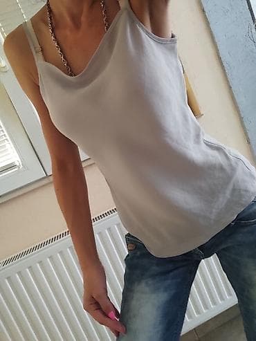 Baic majaca viskoz,zenstvena,nezno sive,S na lalafo.rs — 2 Baic majaca viskoz,zenstvena,nezno sive,S — 2