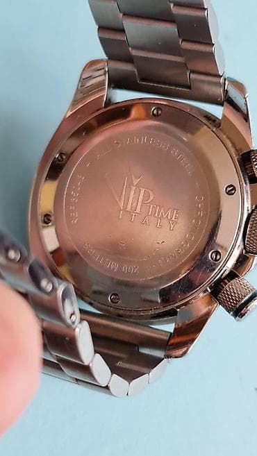 VIP TIME Italy muški hronograf ručni sat - Kućište od nerđajućeg na lalafo.rs — 5 VIP TIME Italy muški hronograf ručni sat - Kućište od nerđajućeg — 5