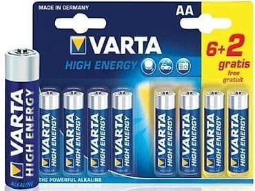 Furniture: VARTA High Energy AA alkalne baterije – pakovanje 6+2 gratis - Tip at lalafo.rs — 2 Furniture: VARTA High Energy AA alkalne baterije – pakovanje 6+2 gratis - Tip — 2