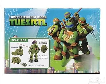 Rafael Maska sa 2 Figure – Ninja Kornjače Set za Decu 🔴 Akcioni set na lalafo.rs — 1 Rafael Maska sa 2 Figure – Ninja Kornjače Set za Decu 🔴 Akcioni set — 1