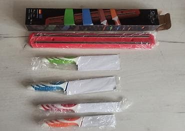 Set kuhinjskih noževa sa zidnim magnetnim držačem (Zephyr) Kvalitetan at lalafo.rs — 3 Set kuhinjskih noževa sa zidnim magnetnim držačem (Zephyr) Kvalitetan — 3