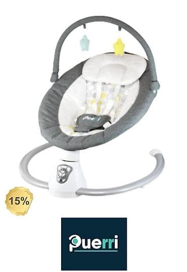 Puerri električna ljuljaška za bebe – model SG403J - Udobno sedište na lalafo.rs — 5 Puerri električna ljuljaška za bebe – model SG403J - Udobno sedište — 5