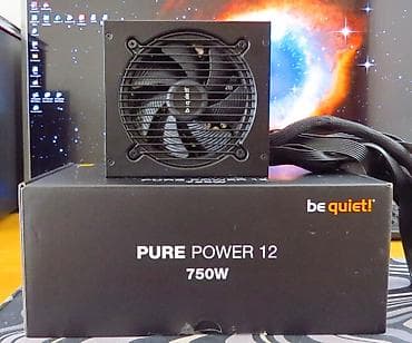Electronics: Novo Be Quiet Pure Power 12 750W Gold ATX 3.1 PCIe 5.1/ MTBF 11.5 god at lalafo.rs — 10 Electronics: Novo Be Quiet Pure Power 12 750W Gold ATX 3.1 PCIe 5.1/ MTBF 11.5 god — 10