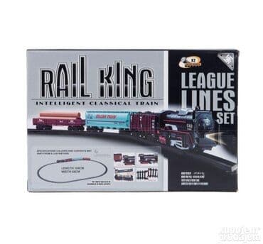 Vozovi: Voz sa prugom na baterije – Rail King Omiljena igračka najmlađih već na lalafo.rs — 2 Vozovi: Voz sa prugom na baterije – Rail King Omiljena igračka najmlađih već — 2