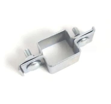 Obujmica metalna za stub 40x40 – cink + PVC (za 3D i 2D panel) 📍 at lalafo.rs — 2 Obujmica metalna za stub 40x40 – cink + PVC (za 3D i 2D panel) 📍 — 2