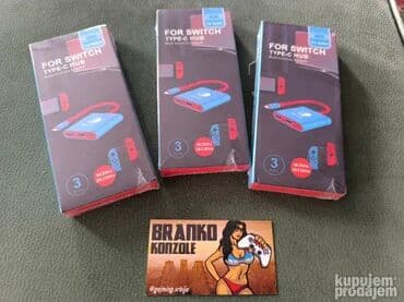 Nintendo Switch Dock (docking adapter za TV) - NOVO. Služi da se at lalafo.rs Nintendo Switch Dock (docking adapter za TV) - NOVO. Služi da se