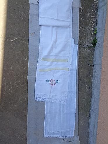 Tri svadbarska peškira sa slike, dužine vezeni 1,5 m ostala dva po 2 na lalafo.rs — 1 Tri svadbarska peškira sa slike, dužine vezeni 1,5 m ostala dva po 2 — 1