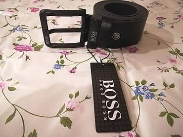 Novi muski kozni markirani kais Hugo Boss u crnoj boji. Zemlja porekla na lalafo.rs — 3 Novi muski kozni markirani kais Hugo Boss u crnoj boji. Zemlja porekla — 3