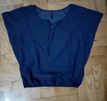 Women's Clothing: Lagana teget bluzica prijatna za nošenje at lalafo.rs — 4 Women's Clothing: Lagana teget bluzica prijatna za nošenje — 4