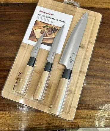 Set noževa sa bambusnom daskom – Danny Home potpuno nov Danny Home at lalafo.rs — 3 Set noževa sa bambusnom daskom – Danny Home potpuno nov Danny Home — 3